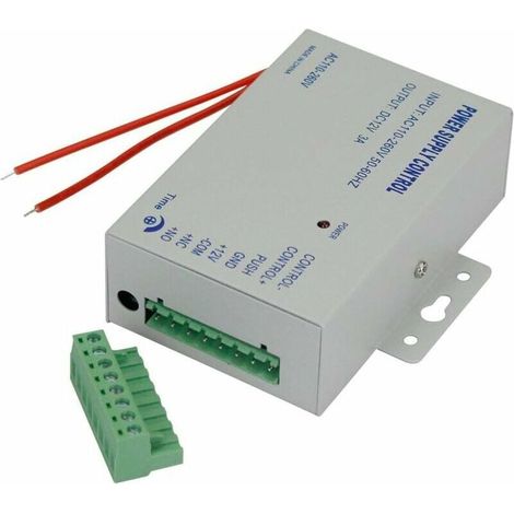 VURAHOME – Netzteil (110–240 V Wechselstrom auf 12 V Gleichstrom, 3 A, 36 W) für Türzugangskontrollsysteme (1/5)