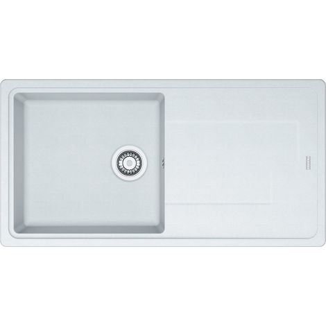 Franke Titan 1 Bowl Composite Kitchen Sink - White