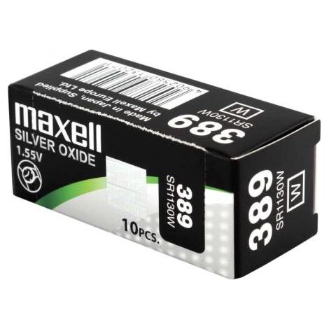 Batterie a Bottone Maxell SR1130W 389 1,55 V Batterie a Bottone (1/3)