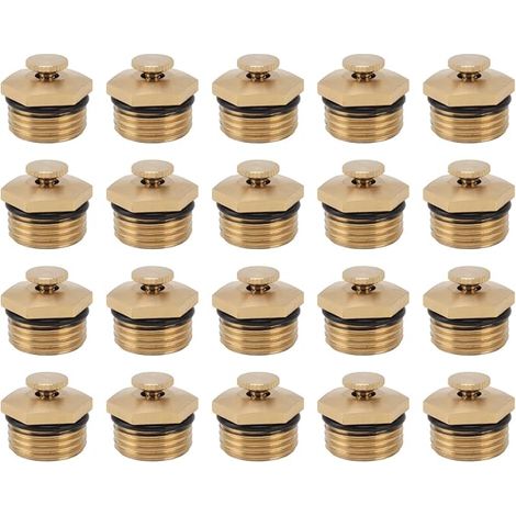 Brass Misting Nozzles 1/2" Adjustable Misting Nozzle Sprinkler Sprinkler Replacement Heads for Landscape Lawn Patio Garden
