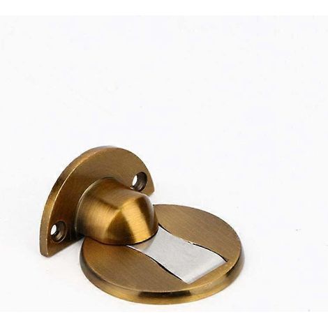 Magnetischer Türstopper aus Edelstahl 304 mit magnetischem Verriegelungsmechanismus, Wandschutz, Zinklegierung für Glas- oder Badezimmertüren (1/5)