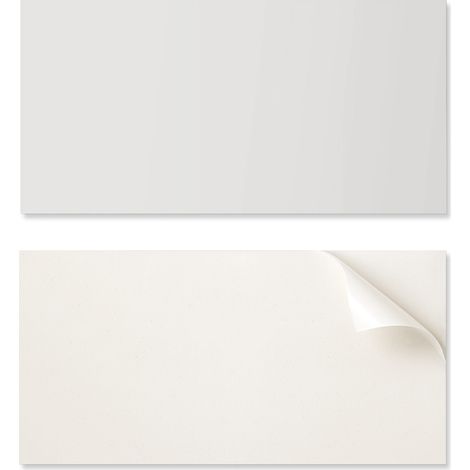 Panel de vinilo autoadhesivo con estampado decorativo, 100 x 50 cm, color gris.