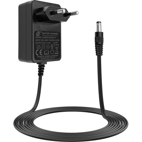 1.5m Chargeur Voiture Electrique Enfant 12V 1A Chargeur de Batterie Universel 2,1mm×5,5mm avec Indicateur LED,Cable Recharge pour Voiture Jouet pour Enfants pour Moto SUV ATV Quad Véhicule Éle (1/5)