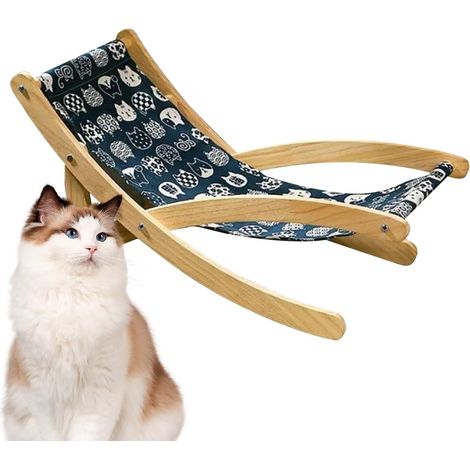 Griffoir Panier pour Chat Panier pour Chat Réglable Mobilier pour Animal (1/5)