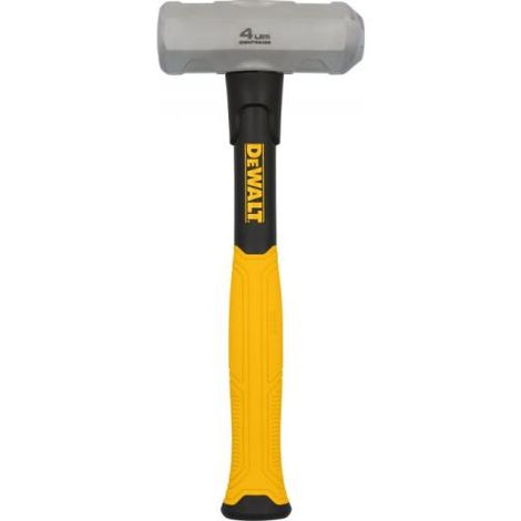 Mazza de demolizioneDeWalt DWHT56158-1, 1,8 kg, struttura robusta con rinforzo in fibra di vetro de, impugnatura ergonomica, testa bifacciale de con superficie liscia e rigata.