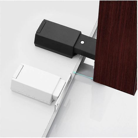 Quincaillerie robuste à ouverture par simple pression pour armoire, 4 pièces, verrou magnétique à pression pour porte, loquets tactiles, camping-car C (1/4)