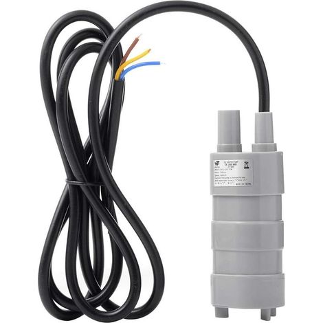 DC 12 V Wasserpumpe mit hohem Durchfluss, Tauchpumpe, Frischwasserpumpe, Bootspumpe für Wohnmobil, Teich, Aquarium, Dusche, Garten, 840 l/h, Tauchpumpe