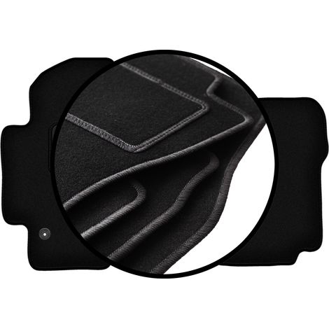 Juego completo de alfombrillas de terciopelo para: Nissan NV200 furgoneta (2010-) (1/5)
