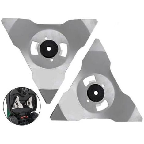 2 Lames de Rechange pour Robot Tondeuse Robomow, Série RC (Acier Inoxydable), (1/3)