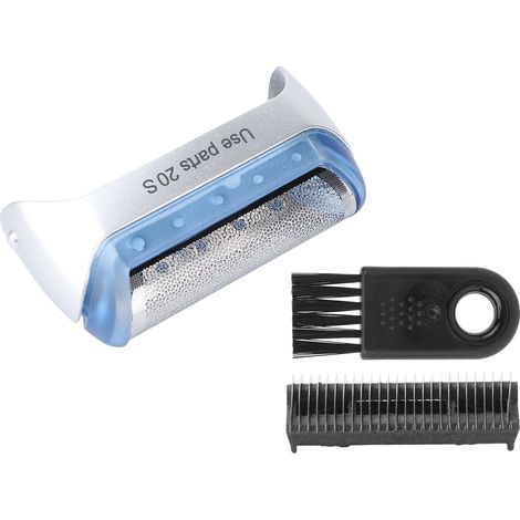 Tête de rasoir et brosse de nettoyage de remplacement pour tondeuse Braun Series 20S (1/5)