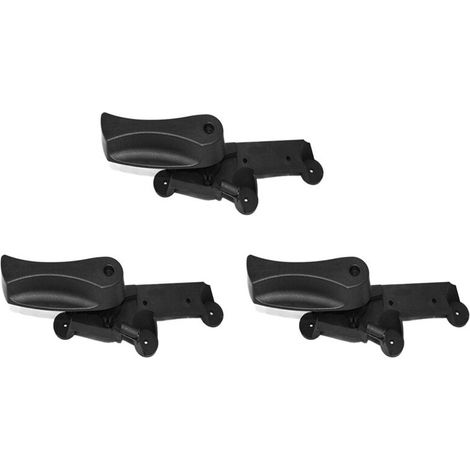 Compatibile con 3 maniglie e staffe di apertura cofano, guida a sinistra, colore nero, adatto ai modelli E65, 745i, 750i, 760i, Alpina E66, 745Li, 750Li 51237023992