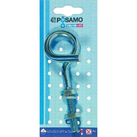 PÖSAMO Deckenhaken galZn (SB) M10x120mm Gew. a 1Stk (1/2)