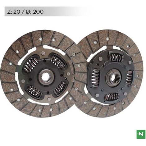 DISCOS DE EMBRAGUE NEWFREN MOTO GUZZI GRISO 8V 1200 '07-'16 NORGE 8V 1200 '10-'16 STELVIO 8V 1200 '08-'17 SPORT 8V 1200 '12-'13 CALIFORNIA 1400 '12-'20 ELDORADO 1400 '15-'20 AUDACE 1400 '15-'20 (EMBRA