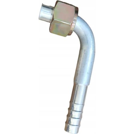 Anschluss für Klimaanlagenschläuche, 90°-Winkel, Aluminium G8 (1/3)