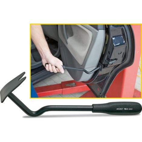 Hazet Levier pour le démontage des garnitures de porte - Longueur totale: 260 mm - 799-6