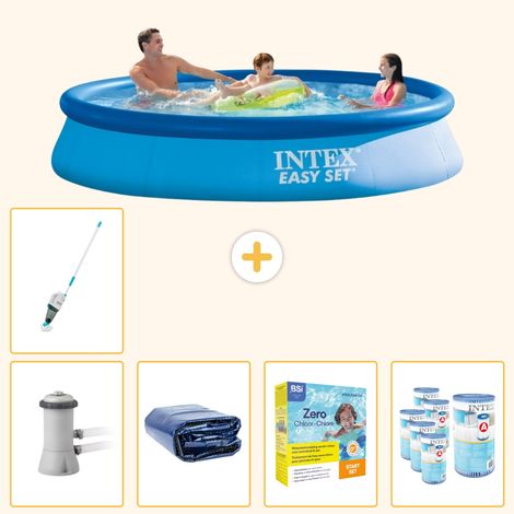 Intex Piscine Easy Set Ronde - 366x76 cm - 6-pièces SCB26 (1/5)