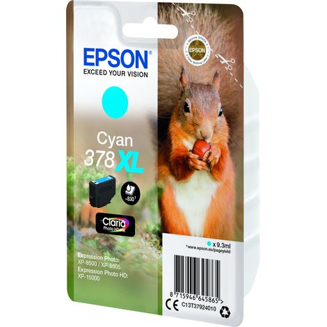 Epson Squirrel C13T37924020 cartouche d'encre 1 pièce(s) Original Rendement élevé (XL) (1/3)