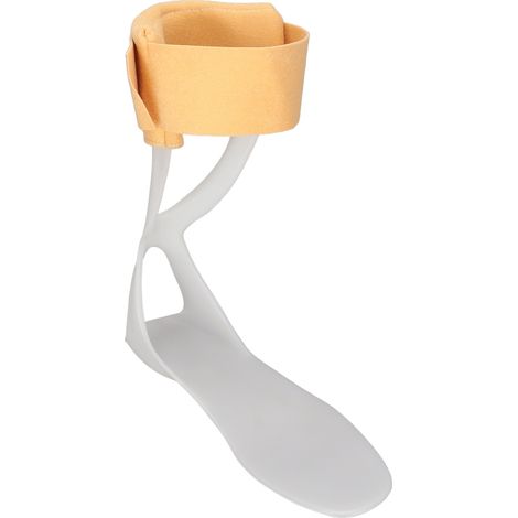 Attelle anti-chute du pied, design bas voûte semi-palmaire, orthèse ultra-mince légère pour correction du soutien de la cheville, côté gauche. (1/5)