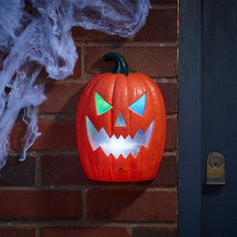 Laughing LED Jack-O'-Lantern Pumpkin