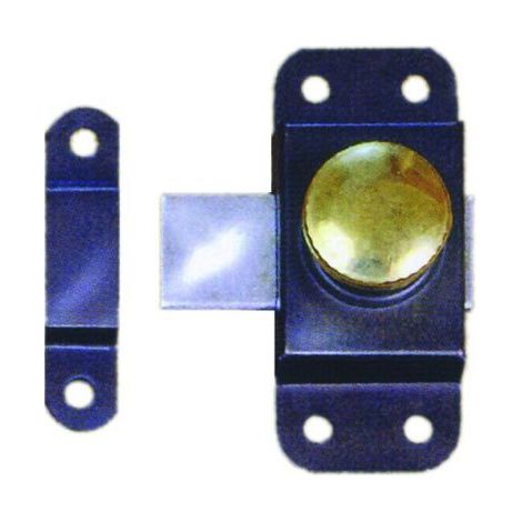 CATENACCIO AUTOMATICO TARGETTES FERRO VERNICIATO VARIE MISURE (23821V) mm.40 (12544)