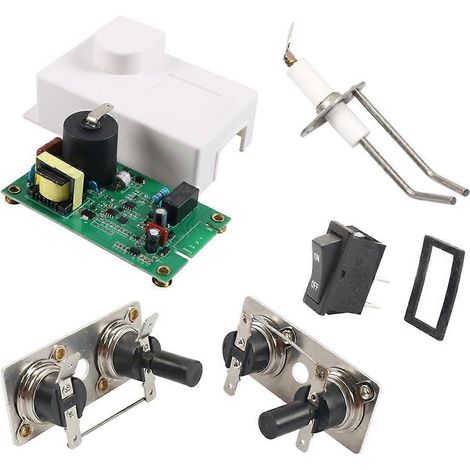 Kit de pièces détachées pour chauffe-eau de camping-car Suburban : carte de circuit imprimé 520814, thermostat 232306 et 232282 et interrupteur ECO. (1/5)