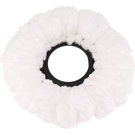 Recharge microfibre pour set seau essoreur a tete ronde - blanc - Tendance (1/4)