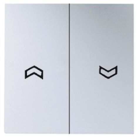 Jung Balancín 2 vías, con símbolos de flecha, duroplástico lacado, serie A, aluminio A 595 P AL