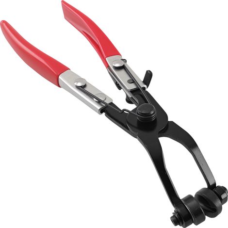 45° Angled Hose Clamp Pliers 8" Heavy Duty Locking Mechanism Steel 65mm Opening (1/5)