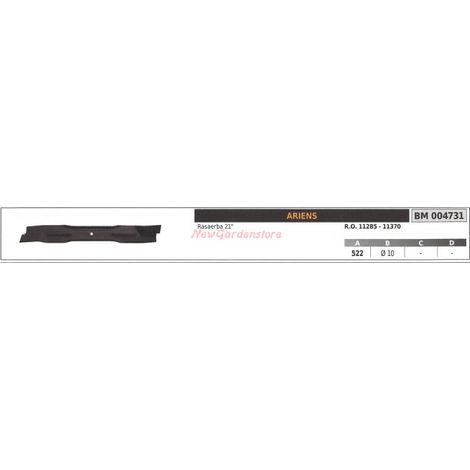 Lama ARIENS per trattorino rider rasaerba tosaerba 21" 004731