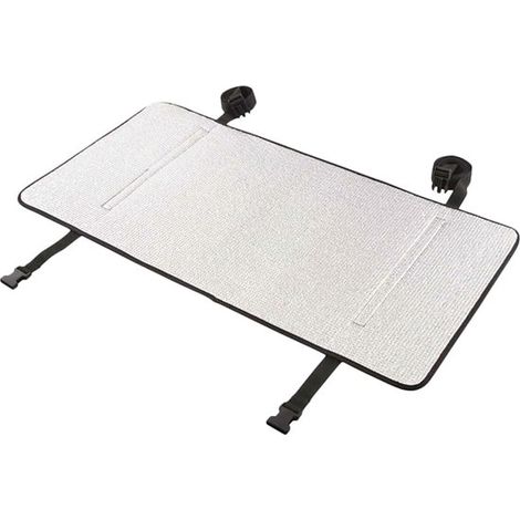 Housse de protection pour climatiseur extérieur - Protection en aluminium pour climatiseur - Étanche - Résistante aux UV - 80 x 40 cm - Argent (1/5)
