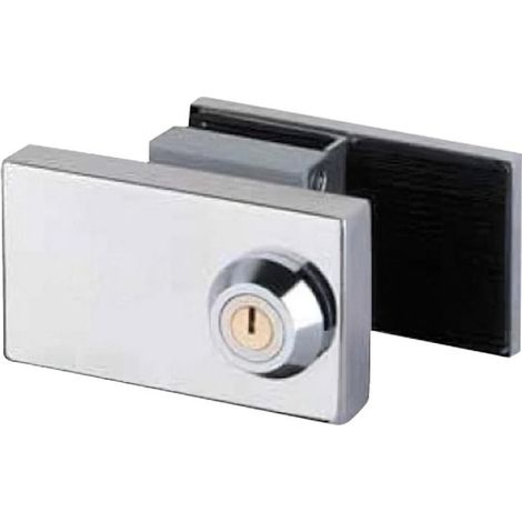 Cerradura Cbm 2002 Puerta Cristal Llave Plana