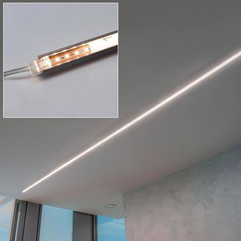 Trade Shop - Barra Led 12 W External Incasso 12 V Luz 4000k Dimmerabile - (1/5)