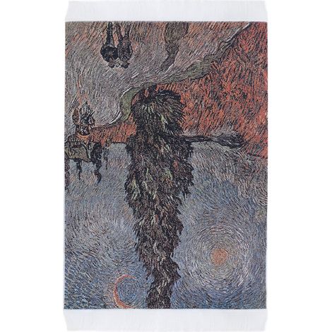 Tapis turc miniature 1:12 fait main, tapis réaliste pour maison de poupée, accessoire décoratif de chambre de poupée (1/5)
