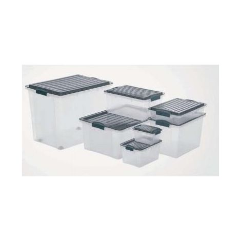 Scatola portaoggetti Rotho 1776008812 13 litri impilabile resistente (1/2)