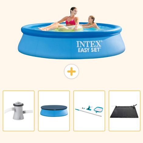 Intex Piscine Easy Set Ronde - 244x61 cm - 5-pièces S241 (1/5)