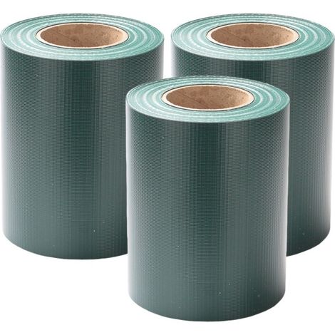SWANEW Strisce privacy, PVC, strisce paravento, tappeto a doppia asta 70mx3 Verde (1/5)
