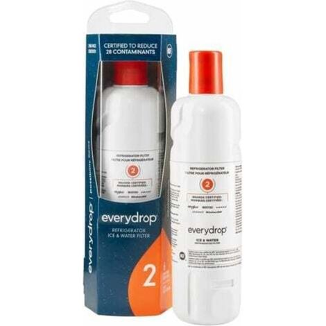 Everydrop by Whirlpool Ice and Water Filter for Refrigerator 2, EDR2RXD1, Single Pack