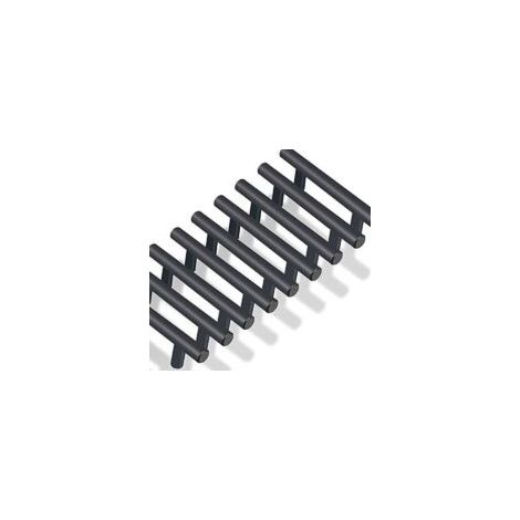 Set di 10 maniglie a T nere per cassetti e armadietti da cucina, interasse fori 64 mm - Crezuo (1/4)