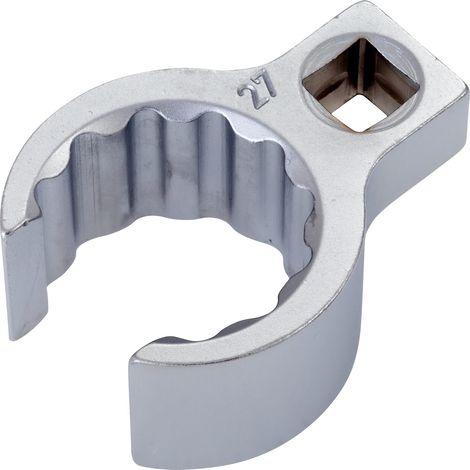 HAZET Ringschlüssel, Doppel-6kt, offen 848Z-27 Vierkant hohl 10 mm (3/8 Zoll) (1/5)