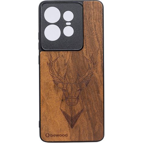 Bewood Holzhülle für Motorola Edge 50 Pro IMBUIA DEER (1/2)