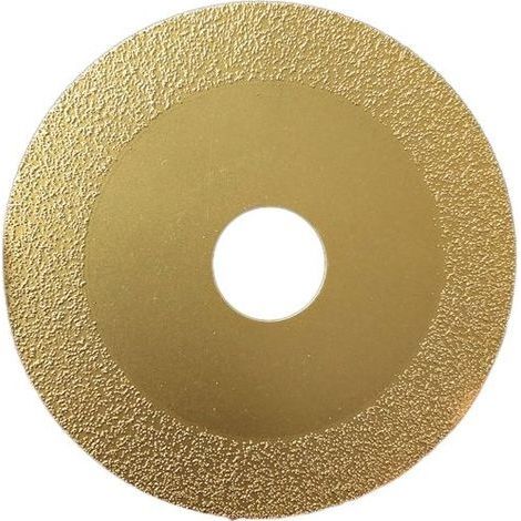 Coupe Ultra-Mince pour Verre, Roue de Scie Diamantée, Céramique, Polissage du Marbre, 4 Pouces, 100mm, 1 Pièce, Doré (1/5)