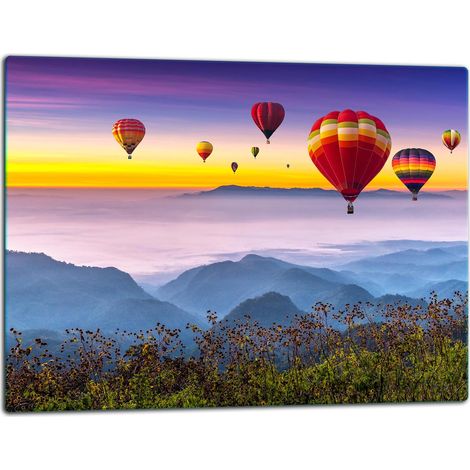 Tablero de corte de placa de vidrio 52x40 cielo (1/5)