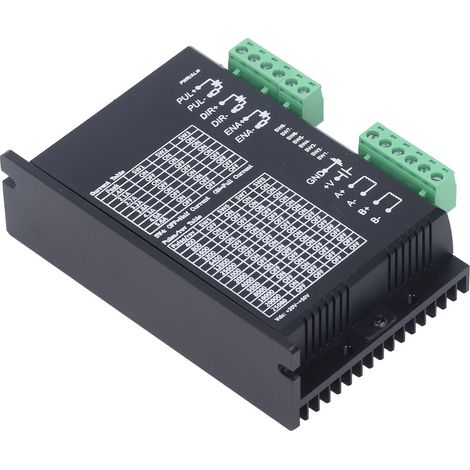 Pilote moteur pas à pas CNC numérique 1.4A-5.6A réglable DM556 pour moteurs 57 60 86 (1/5)