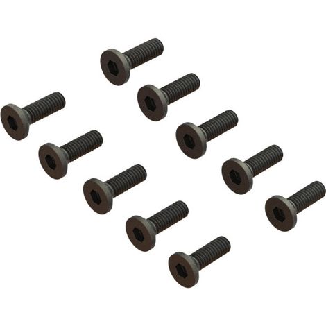 Flat Head Screw M2.5x8mm (10)