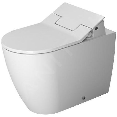 Duravit ME by Starck WC sur pied pour SensoWash®, dos au mur, (1/5)