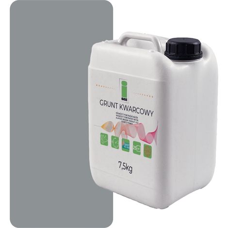 Imprimación de cuarzo para yeso de silicona, 7,5 kg, gris, F7045 (1/5)