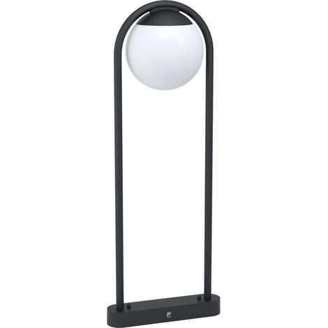 Lampadaire extérieur, 1 flamme, design minimaliste (1/4)