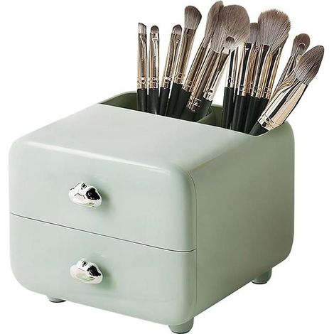 Organisateur de maquillage + tiroirs, support pour pinceaux de maquillage, organisateurs et rangement pour pinceaux de maquillage (1/2)