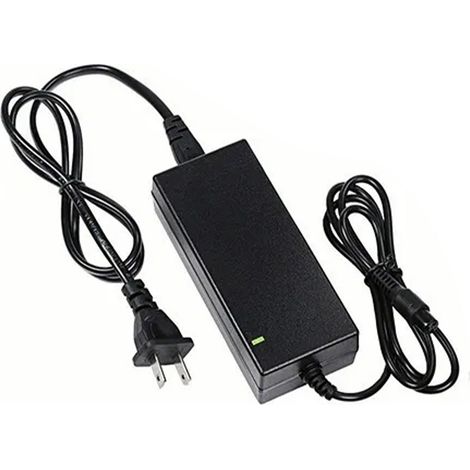 Chargeur Rapide 42V 2A pour Trottinette Électrique, Adaptateur d'Alimentation pour Gyroroue, Prise US 110-240V (1/5)
