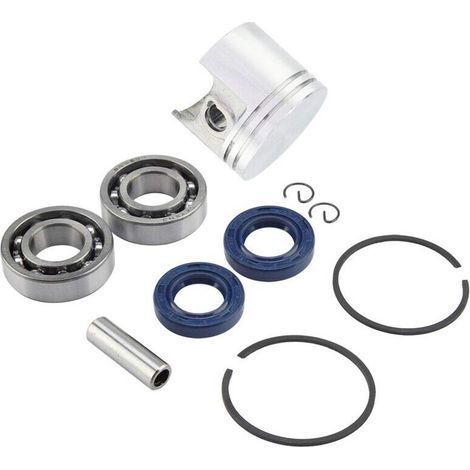 Kit di guarnizioni per cuscinetti a fascia elastica del pistone da 37 mm, ricambio di alta qualità per motosega agricola 017 MS170 (1/4)